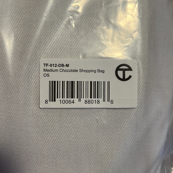 NWT TELFAR Medium Chocolate Tote - Picture 6 of 8